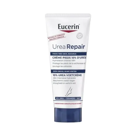 Eucerin UreaRepair PLUS Crème Pieds 10% d'Urée - 100ml | يوسيرين كريم مرطب للأقدام 10%يوريا - 100 مل