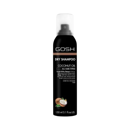 Gosh Dry Shampoo Spray Coconut Oil - 150 ml | جوش شامبو جاف بزيت جوز الهند - 150 مل
