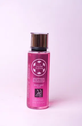 ASWAR BODY MIST ONE & ONE GLESSH W - 250ml | اسوار ميست للجسم - 250 مل