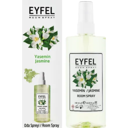 EYFEL Jasmine Room Spray - 400ml | ايفل معطر الجو برائحة الياسمين - 400 مل
