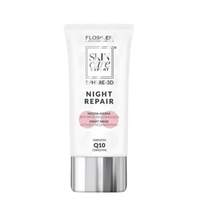 FLOSLEK PHARMA SKIN CARE EXPERT® SPHERE-3D NIGHT REPAIR - 50ml | فلوسليك فارما قناع الإصلاح الليلي - 50 مل