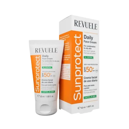 Revuele Sunprotect Oil Control Face Cream SPF 50+ - 50ml | ريفويل واقي شمس للبشرة الدهنية - 50 مل