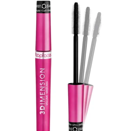 topface 3d Dimension Volume Mascara - 8 ml | توب فيس ماسكارا 3 ديمنشن فوليوم – 8 مل
