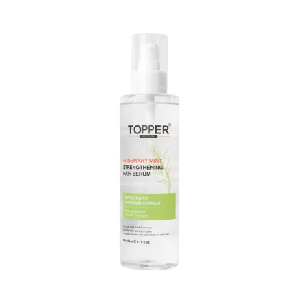 TOPPER PROFESSIONAL Rosemary Mint Strengthening Hair Serum - 200ml | توبر بروفيشنال سيروم بخاخ لتقوية الشعر وتغذيته - 200 مل
