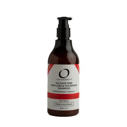 OzmoDerm Sulfate Free Hair Loss & Thickening Shampoo - 260ml | اوزموديرم شامبو لتساقط الشعر و يعزز الكثافة - 260 مل