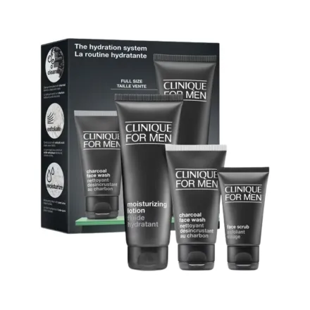 Clinique For Men The Hydration System Set | كلينك مجموعة الترطيب و العناية بالوجه للرجال