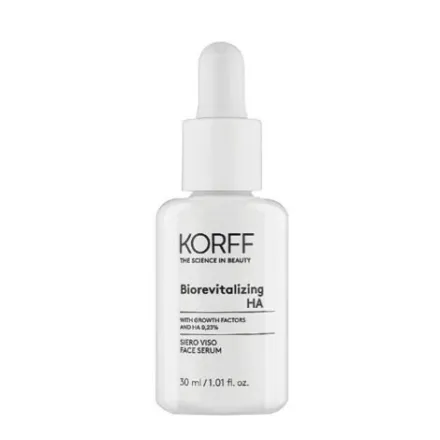 KORFF Biorevitalizing HA Face Serum - 30ml | كورف سيروم مجدد و مرطب للبشرة بالهيالورونيك اسيد - 30 مل