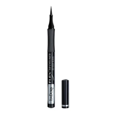 Isadora Flex Tip Eyeliner - Deep Black | ايزادورا كحل عيون اي لاينر فليكس تيب - أسود غامق