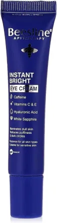 Beesline Instant Bright Eye Cream Caffeine - 15ml | بيزلين كريم الكافئيين لنضارة حول العين - 15 مل