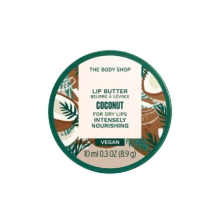 The Body Shop Lip Butter For Dry Lips - 10ml | ذا بودي شوب زبدة لترطيب الشافه الجافة - 10 مل