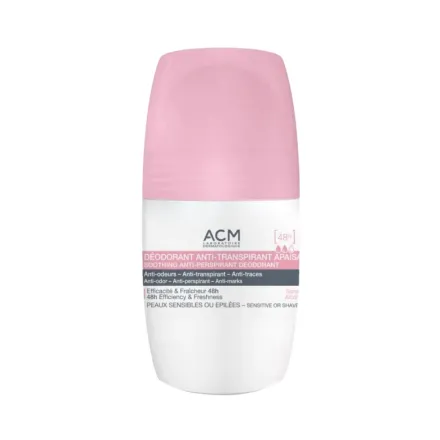 ACM Deodorante Anti-transpirante Deodorant 48h - 50ml | اي سي ام رول مزيل تعرق لمدة 48 ساعة - 50 مل