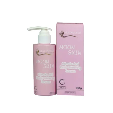 MADAMAR Moon Suin Intimate And Body Whitening Cream - 150g | مادامار كريم تفتيح المناطق الحساسة والجسم مونسون - 150غ