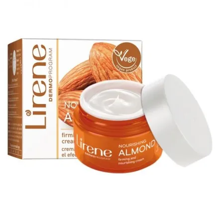 Lirene Super Food Nourishing Almond Cream Night & Light - 50ml | ليرين كريم ليلي و نهاري باللوز - 50 مل