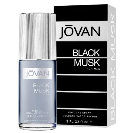 JOVAN Black Musk For Men - 88ml | جوفان مسك الاسود للرجال - 88 مل