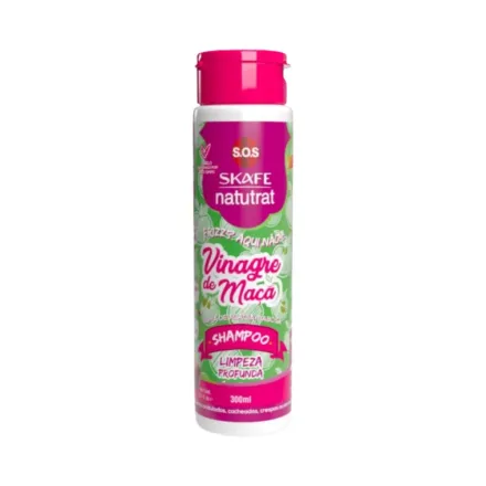 SKAFE Apple Cider Vinegar De Maca Shampoo - 300ml | سكاف شامبو خل تفاح - 300مل