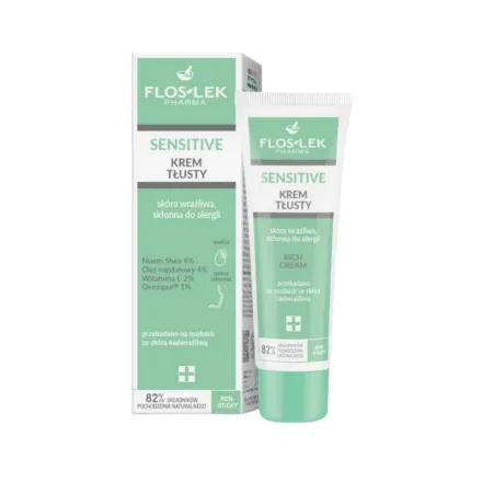 FLOSLEK PHARMA SENSITIVE Rich cream for sensitive skin - 50ml | فلوسليك فارما كريم مرطب للبشرة الحساسة - 50 مل