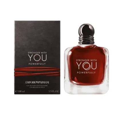 Giorgio Armani with You POWERFULLY EDP - 100ml | جورجيو ارماني عطر سترونجر ويذ يو باورفولي - 100مل