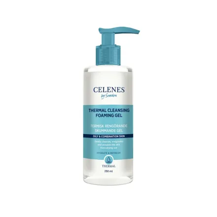 Celenes by Sweden Thermal Cleansing Foaming Gel - 250ml | سيلينس جيل غسول للوجه - 250 مل
