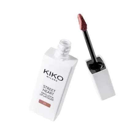 KIKO Street Heart Liquid Lipstick - 4ml | كيكو لاكريه شفاه فينيل لوك ستريت هارت - 4مل