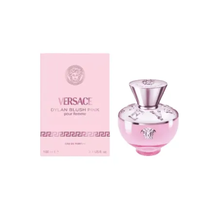 VERSACE DYLAN BLUSH PINK EDP - 100ml | فيرساتشي عطر ديلان بلش بينك للنساء - 100مل
