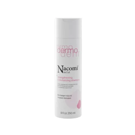 Nacomi Dermo Strengthening And Revitalizing Shampoo - 250ml | ناكومي شامبو مقوي ومنشط للشعر - 250مل