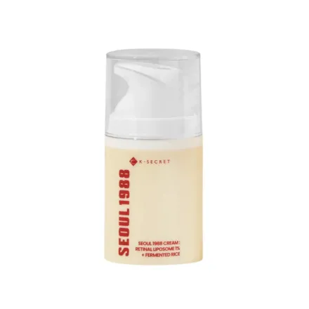 K - SECRET Seoul 1988 Retinal Liposome 1% & Fermented Rice Anti-Aging Face Cream - 50ml | كي سيكريت كريم للوجه ريتينول 1% وبخلاصة الأرز - 50 مل