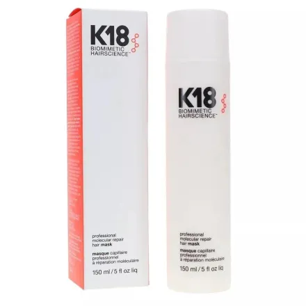 K18 professional molecular repair mask - 150ml | كي 18 ماسك ليف ان مرمم و مصلح للشعر - 150 مل