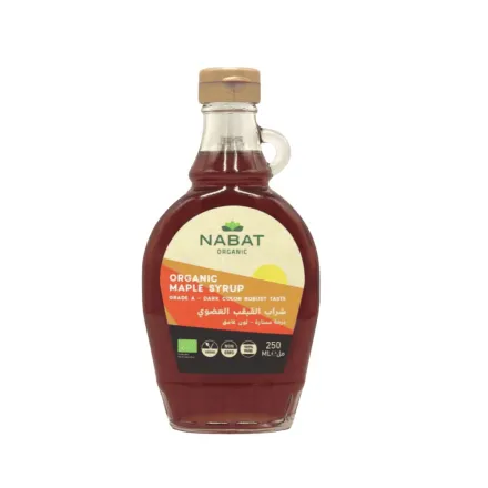 NABAT ORGANIC Maple Syrup - 250ml| نبات شراب القيقب العضوي - 250مل
