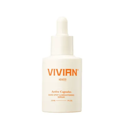 VIVIAN Active Capsules Dark Spot & Brightening Serum - 30ml | فيفيان سيروم الكبسولات النشطة لتفتيح البشرة وتقليل مظهر البقع الداكنة - 30 مل