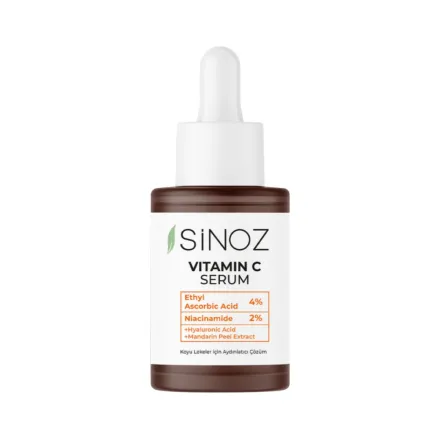 Sinoz Vitamin C 4% + Niacinamide 2% Serum - 30ml | سينوز سيروم بالفيتامين سي والنياسيناميد - 30 مل