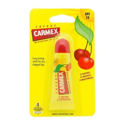 Carmex Lip Balm Cherry SPF15 -10g | كارمكس مرطب الشفاه بالكرز بحماية 15 - 10جرام