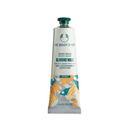 The Body Shop Hand Balm For Dry Sensitive Skin - 30ml | ذا بودي شوب بالم مرطب لليدين الجافة و الحساسة - 30 مل