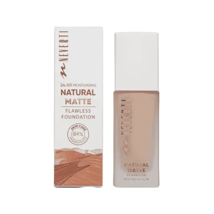 Neverti Natural Matte Flawless Foundation - 32ml | نيفرتي فاونديشن مات - 32 مل