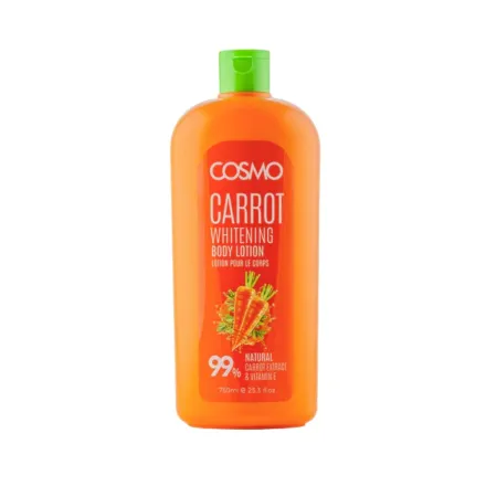COSMO Carrot Whitening Body Lotion - 750ml | كوزمو لوشن الجسم بالجزر للتفتيح – 750 مل