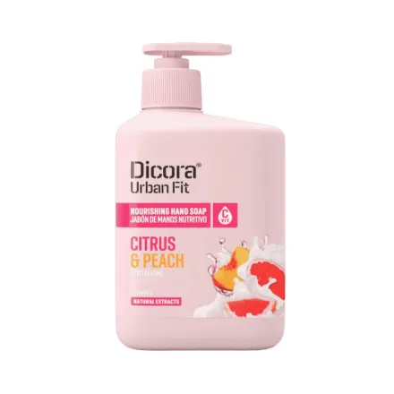 Dicora Shower Gel Citrus & Peach - 825ml | ديكورا جل استحمام بالحمضيات - 825 مل
