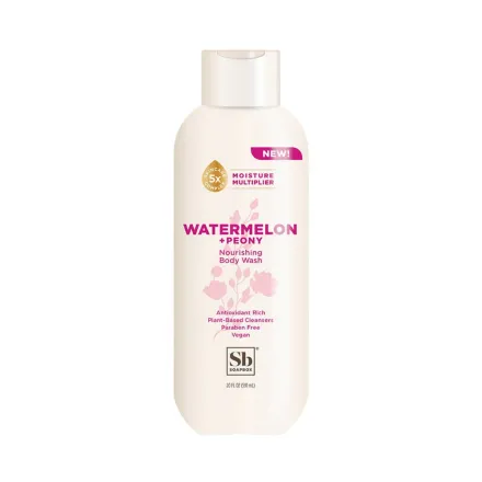 Soapbox Body Wash Watermelon & Peony - 591ml|سوب بوكس غسول للجسم بنكهة البطيخ-591 مل