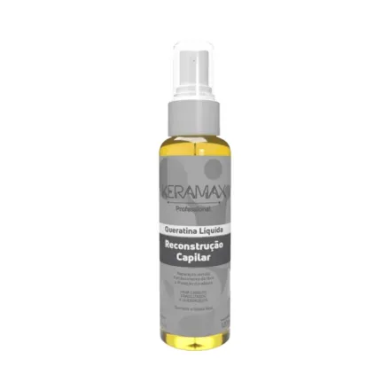 Skafe Keramax Queratina Liquida Reconstrucao Capilar - 120ml | سكاف كيراتين كيرامكس بخاخ مائي لإعادة بناء الشعر- 120مل