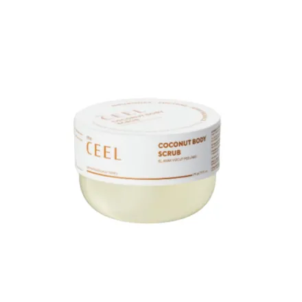 the CEEL Coconut Body Scrub - 275g | ذا سيل مقشر للجسم بزيت جوز الهند - 275 غ