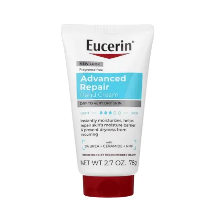 Eucerin Advanced Repair Hand Cream for Very Dry Skin - 78g | يوسيرين كريم يد إصلاح متقدم - 78غ
