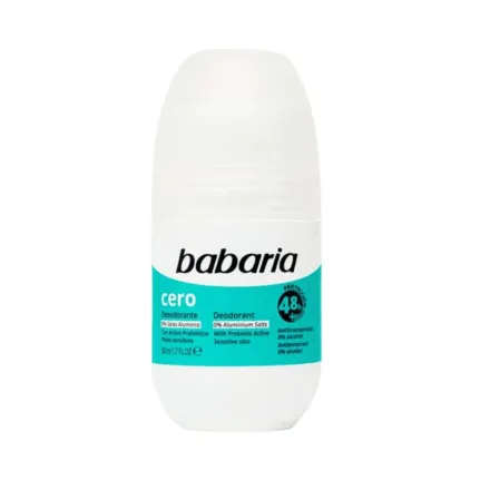 BABARIA Deodorant Roll On Cero - 50ml | باباريا رول مزيل تعرق - 50 مل