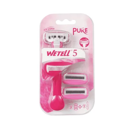 WETELL Pure 5 Blades For Women | ويتل شفرة حلاقة للنساء 5