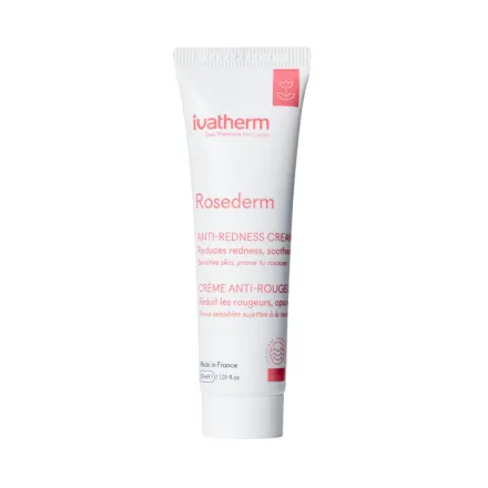 ivatherm Rosederm Anti-Redness Cream - 30ml | ايفاثيرم كريم روزديرم مضاد للاحمرار - 30 مل