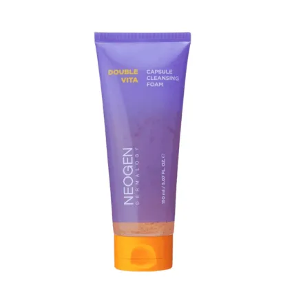 NEOGEN DOUBLE VITA CAPSULE CLEANSING FOAM - 150ml | نيوجين غسول رغوي بكبسولات دبل فيتا – 150 مل