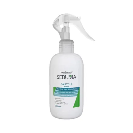Ardene Sebuma Anti Acne Back And Body Spray - 250ml | اردن بخاخ لحب الشباب للظهر والجسم - 250 مل