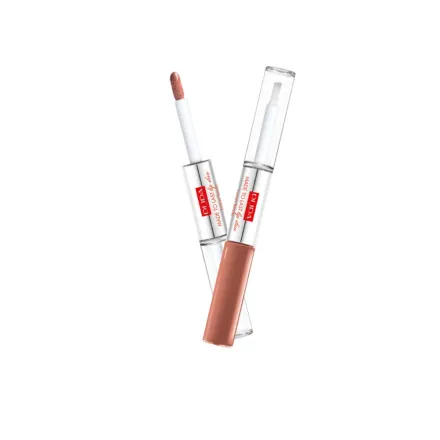 Pupa Made to Last Lip Duo Lipstick Natural Nude - 8ml | بوبا أحمر شفاه - 8مل