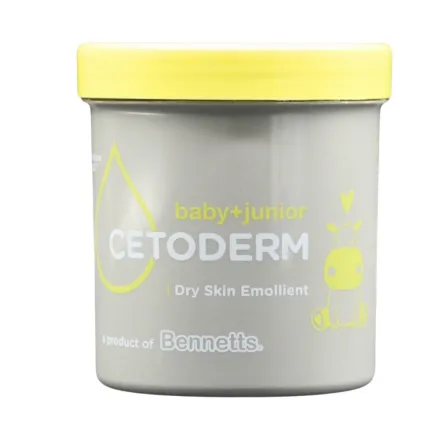 Bennetts Baby + Junior Cetoderm Dry Skin Emollient - 450ml | بينيتس بيبي وجونيور سيتوديرم مرطب للبشرة الجافة - 450 مل