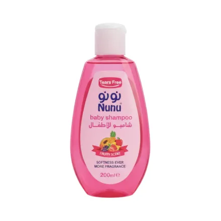 Nunu Baby Shampoo Fruity Scent - 200ml | نونو شامبو للأطفال برائحة الفواكه - 200 مل