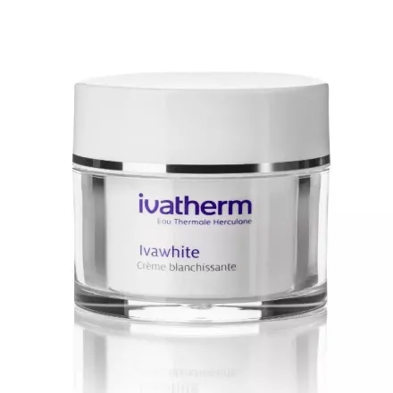 ivatherm Ivawhite Whitening Cream For All Types Of Sensitive Skin - 50ml | ايفاثيرم كريم إيفاوايت لتفتيح البشرة و توحيد لونها - 50 مل