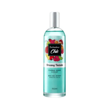 Enchanteur Dreamy Twinkle Flora Rose Violet - 100ml | انشانتر دريمي توينكل فلورا روز فيوليت – 100 مل