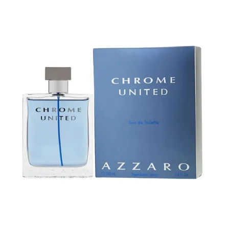 AZZARO Chrome UNITED EDT 100ml | ازارو عطر كروم يونايتد للرجال 100 مل